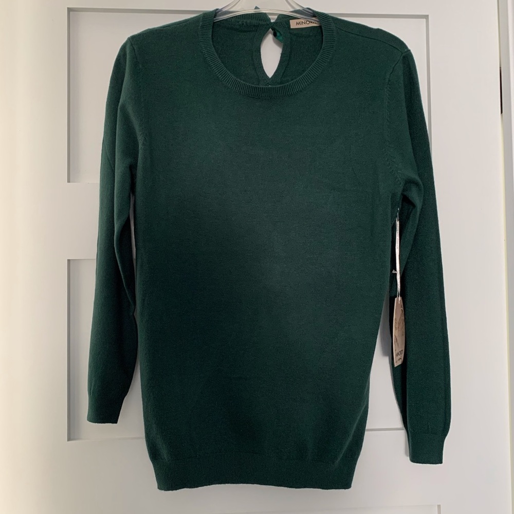 Forest Green Soft Sweater New